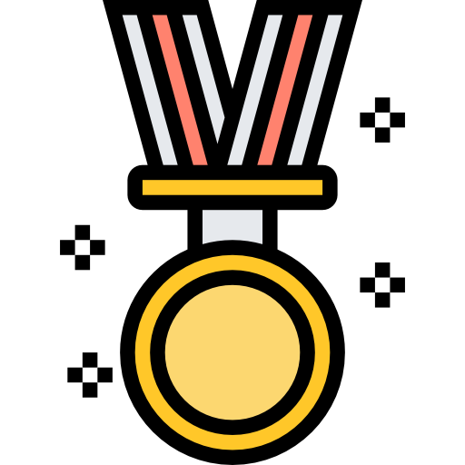 Medal Meticulous Lineal Color icon