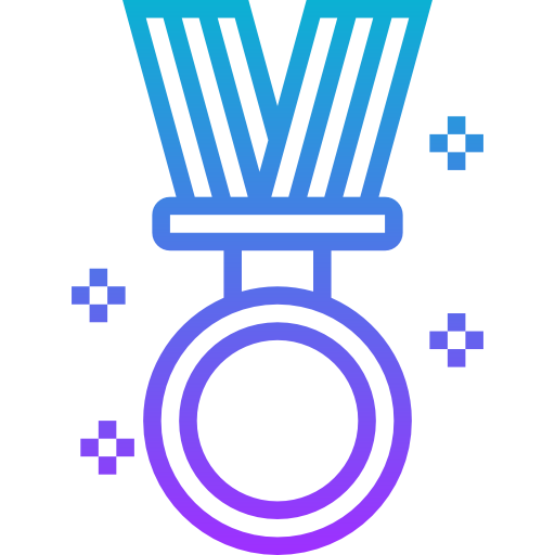Medal Meticulous Gradient icon
