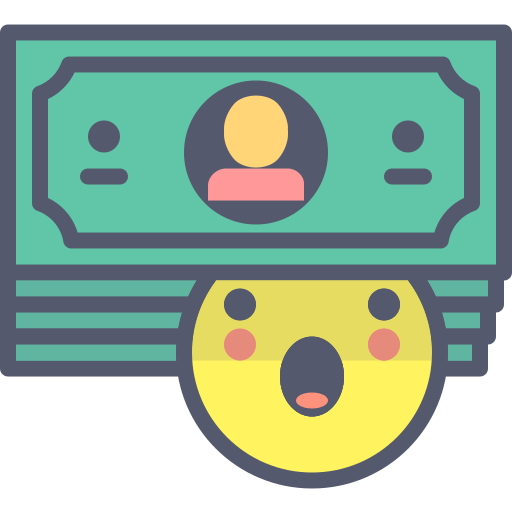 Money Darius Dan Lineal Color icon
