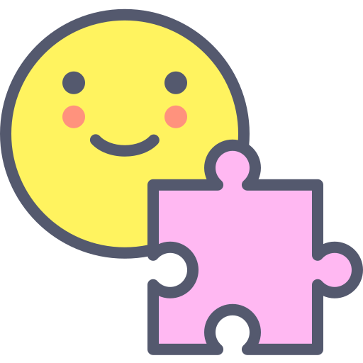 Puzzle Darius Dan Lineal Color icon