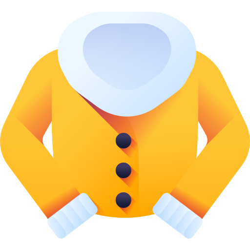 Coat 3D Color icon