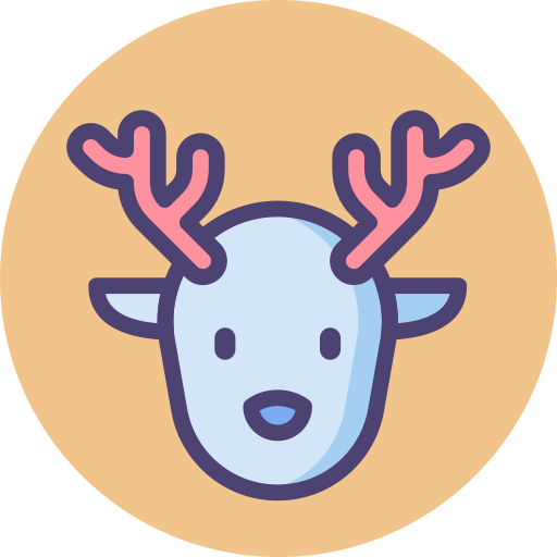 鹿 Flaticons.com Flat icon
