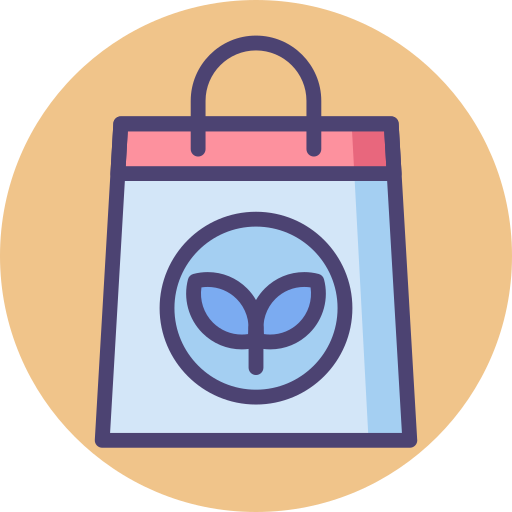 Organic bag Flaticons.com Flat icon