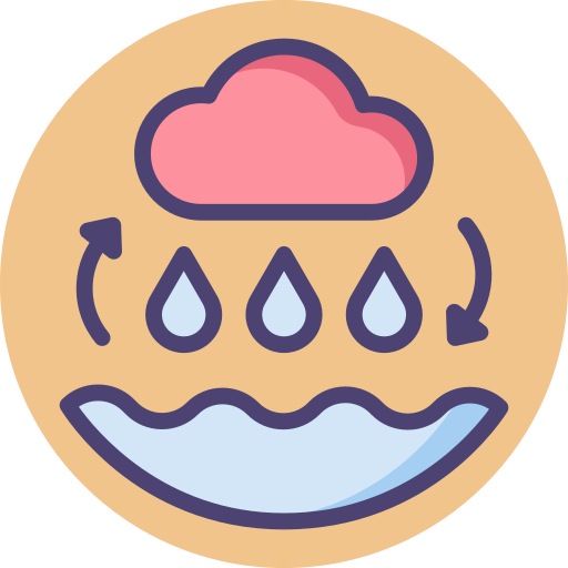 Water cycle Flaticons.com Flat icon