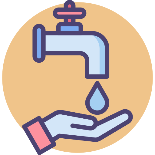 el ahorro de agua Flaticons.com Flat icono