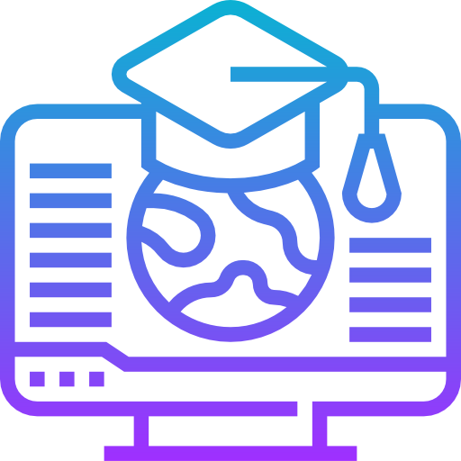 Elearning Meticulous Gradient icon