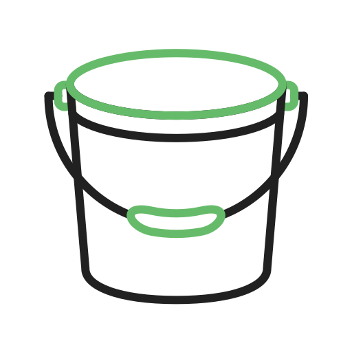 balde de água Generic color outline Ícone