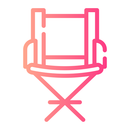 Director chair Generic gradient outline icon