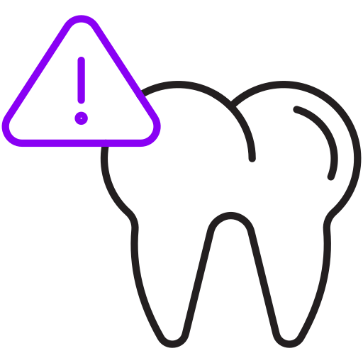 Зубы Generic color outline иконка
