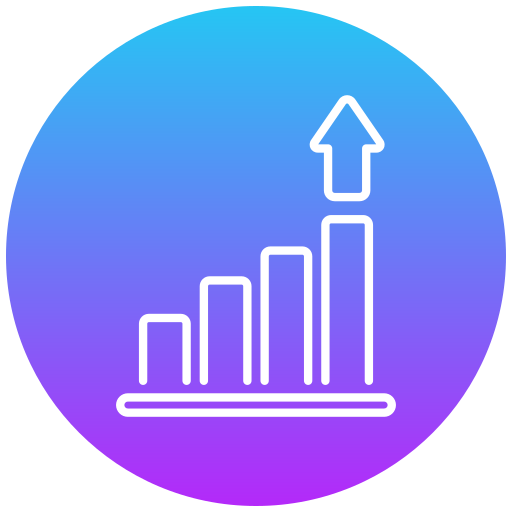 gráfico Generic gradient fill Ícone