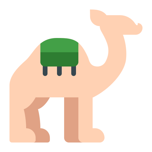 Camel Generic color fill icon