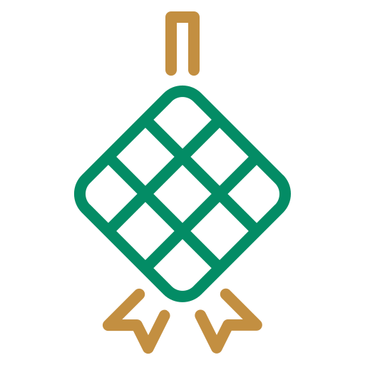 ketupat Generic color outline icona