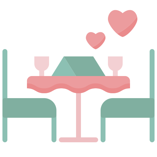 table à manger Generic color fill Icône