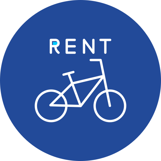 レンタル自転車 Generic color lineal-color icon