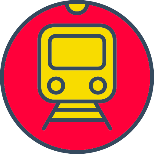 지하철 Generic color lineal-color icon