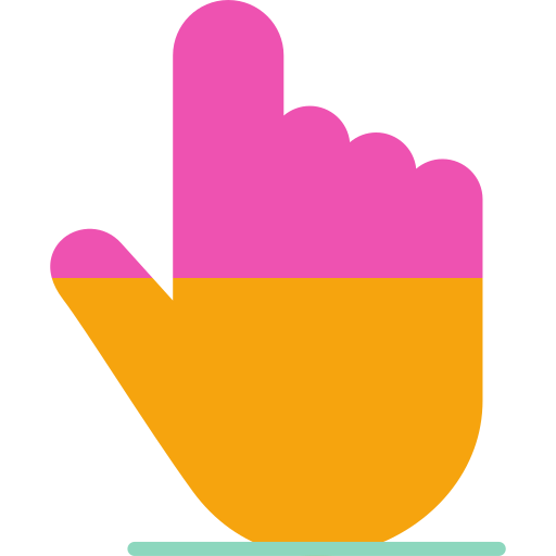gest ręki Generic color fill ikona
