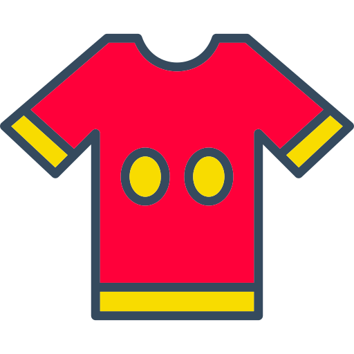 축구 유니폼 Generic color lineal-color icon