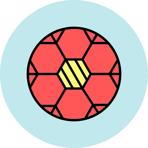 fußball Generic color lineal-color icon