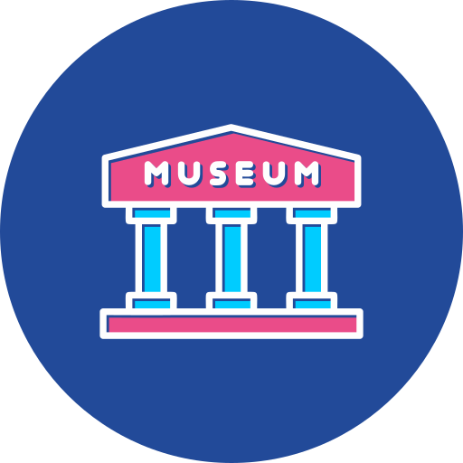 Museum Generic color lineal-color icon