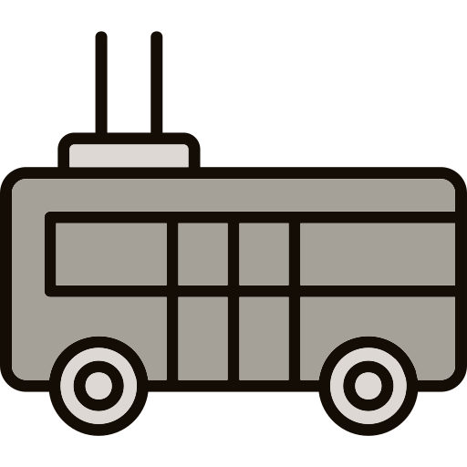trolleybus Generic color lineal-color icoon