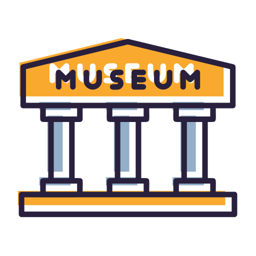 museum Generic color lineal-color icon