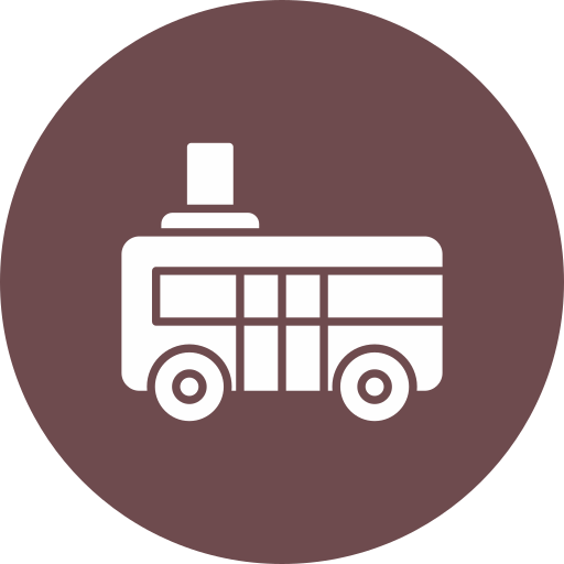 trolejbusowy Generic color fill ikona