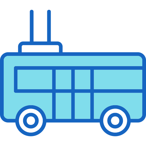 trolleybus Generic color lineal-color icoon