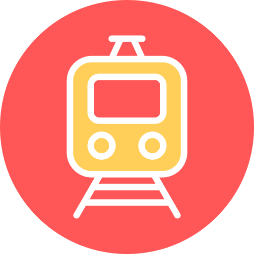 tramwajowy Generic color fill ikona