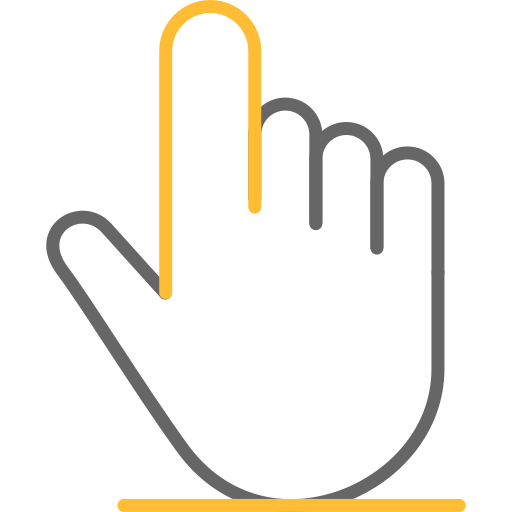 Hand gesture Generic color outline icon