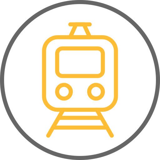 Tram Generic color outline icon