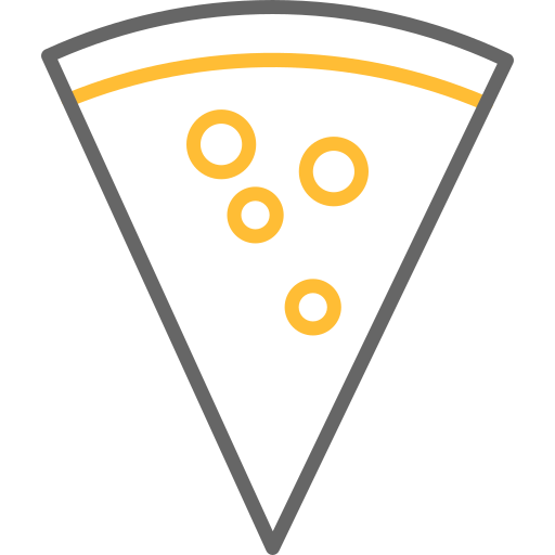 pizza Generic color outline icona