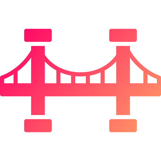 ponte Generic gradient fill icona