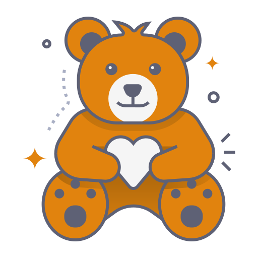 urso teddy Generic gradient lineal-color Ícone