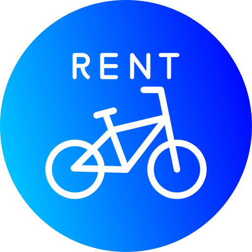 Bike rental Generic gradient fill icon