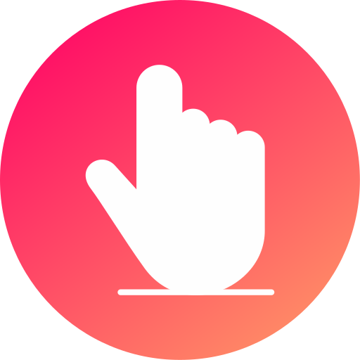 Hand gesture Generic gradient fill icon