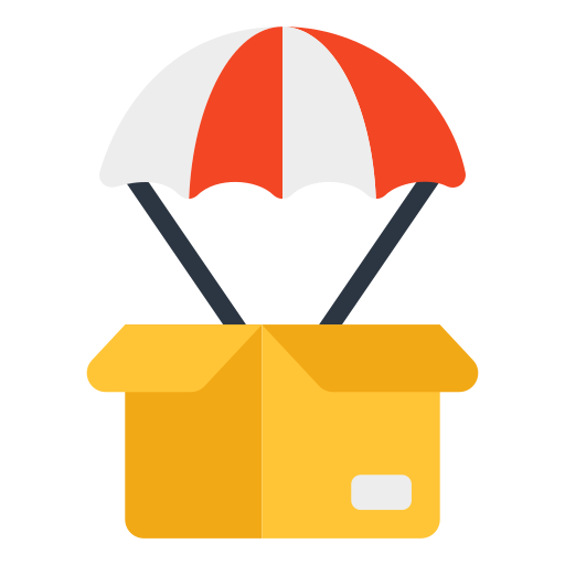 Parachute shipment Generic Others icon