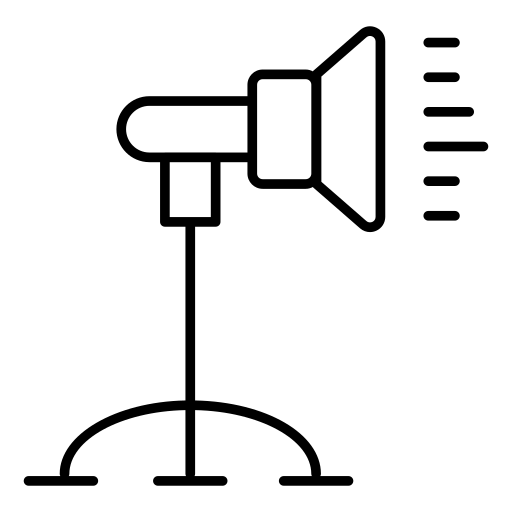 스포트라이트 Generic outline icon