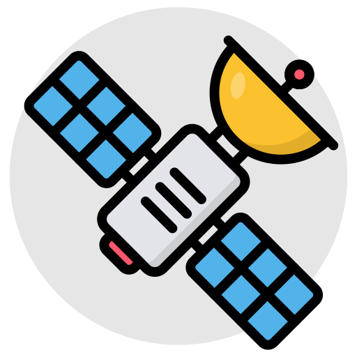 Satellite Generic color lineal-color icon