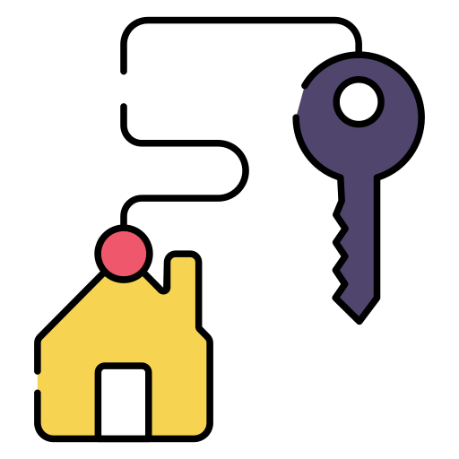 llave de casa Generic color lineal-color icono