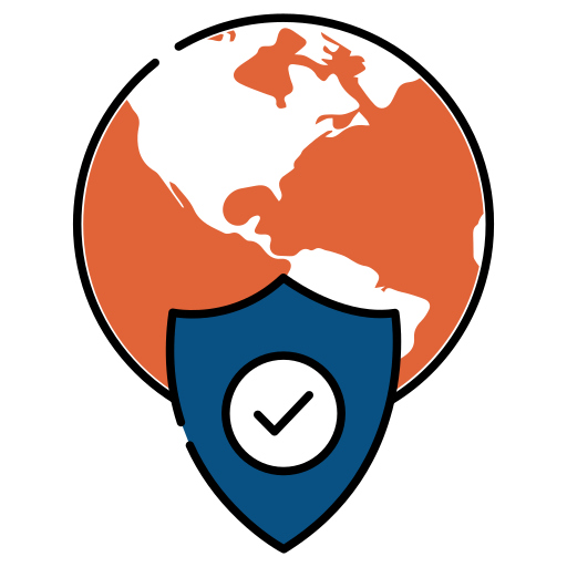 Global security Generic color lineal-color icon