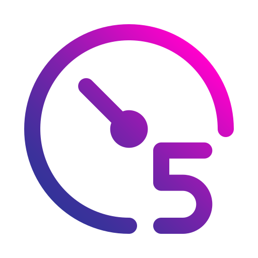 Timer Generic gradient outline icon