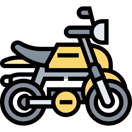 motocicleta Meticulous Lineal Color icono