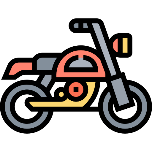 Мотоцикл Meticulous Lineal Color иконка