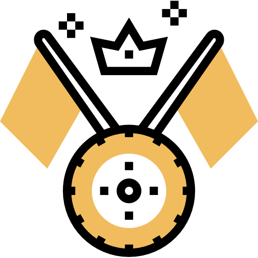 bandera de carreras Meticulous Yellow shadow icono