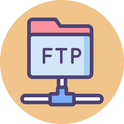 ftp Flaticons.com Flat icono