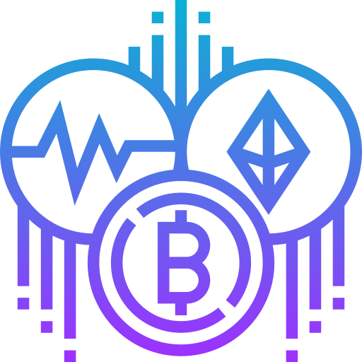 Cryptocurrency Meticulous Gradient icon