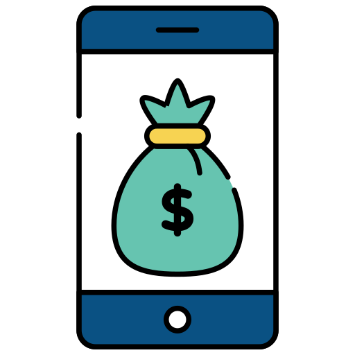 mobiel geld Generic color lineal-color icoon