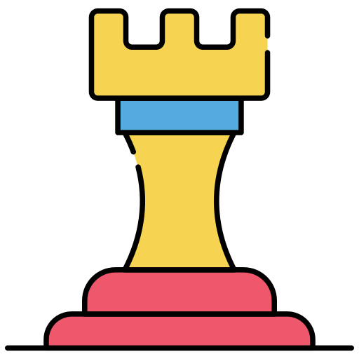 Chess piece Generic color lineal-color icon