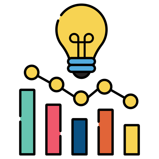 statistiche Generic color lineal-color icona