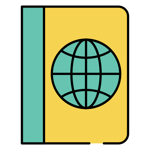 Passport Generic color lineal-color icon